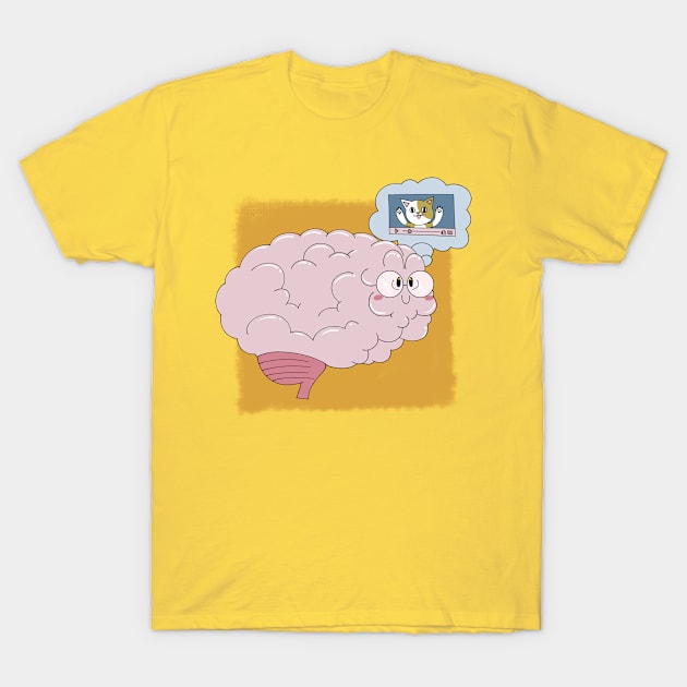 Brainy T-Shirt by jareddraws